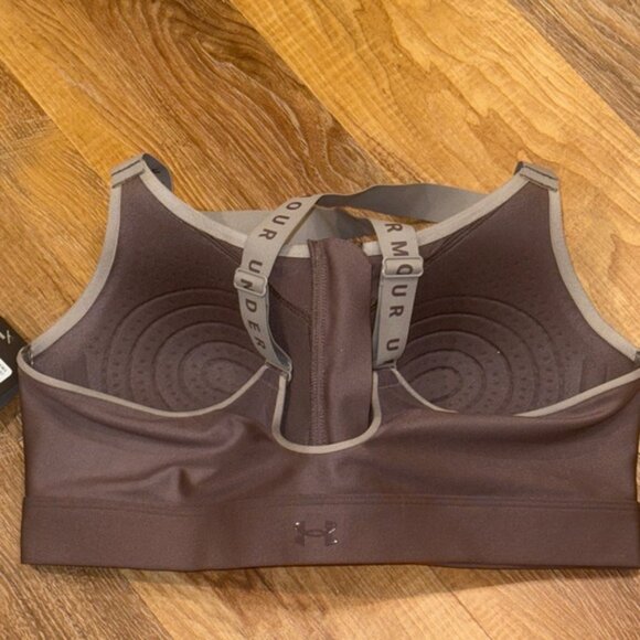 Under Armour Women’s UA Infinity High Zip Sports Bra (Size: XL)(NWT) - Picture 6 of 16